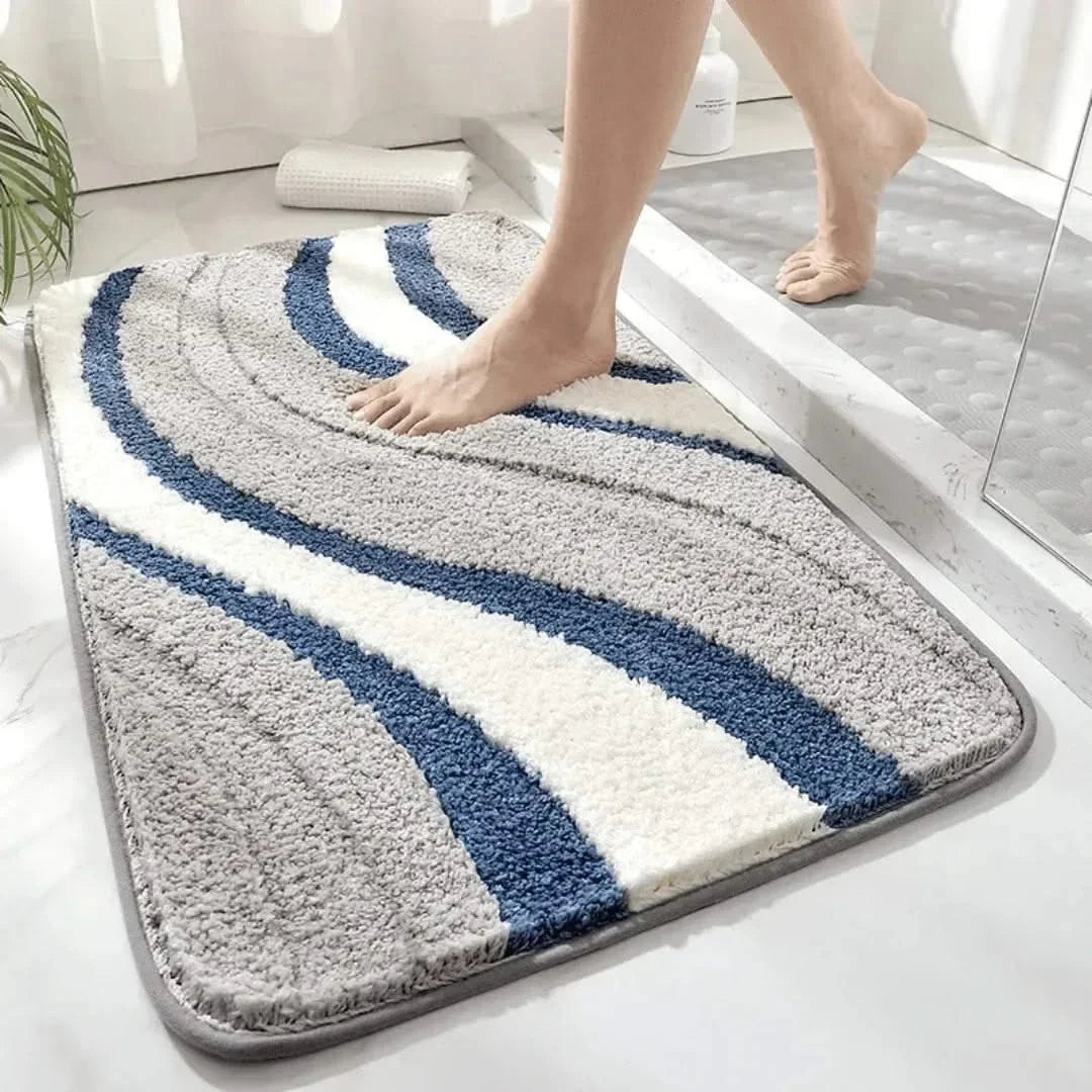 Soft Woven Bath Rug in Three Colourways