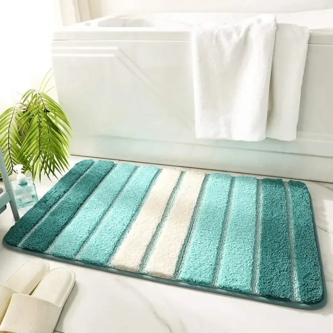 Soft Woven Bath Rug in Three Colourways