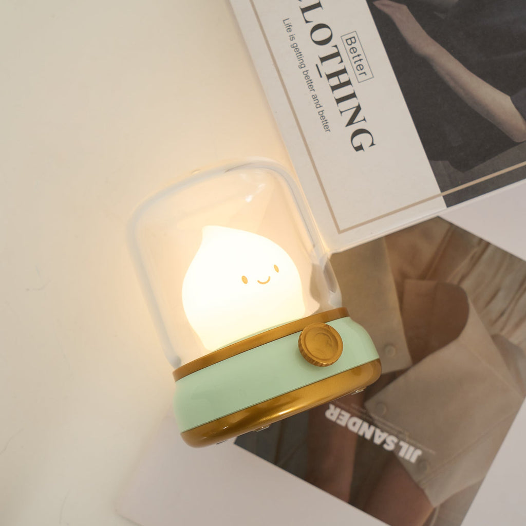 LED Flame Night Light with Flickering Effect