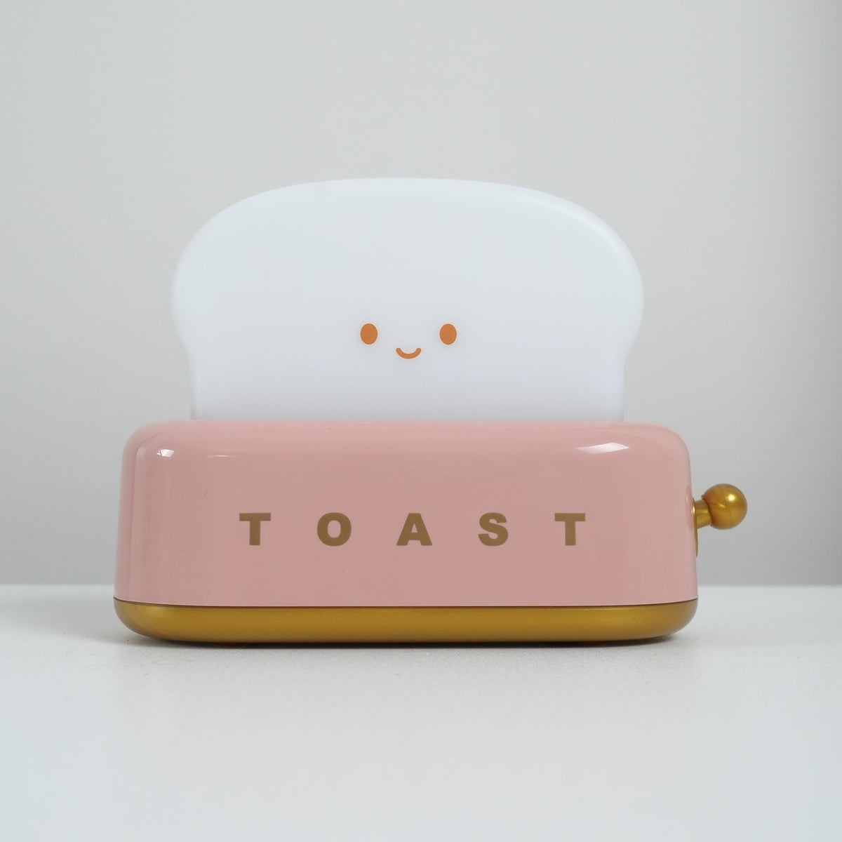 Toaster Lamp with Glowing Toast